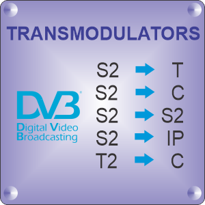 DVB transmodulators